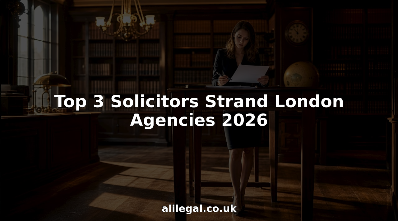 Solicitor reviewing legal documents in traditional office