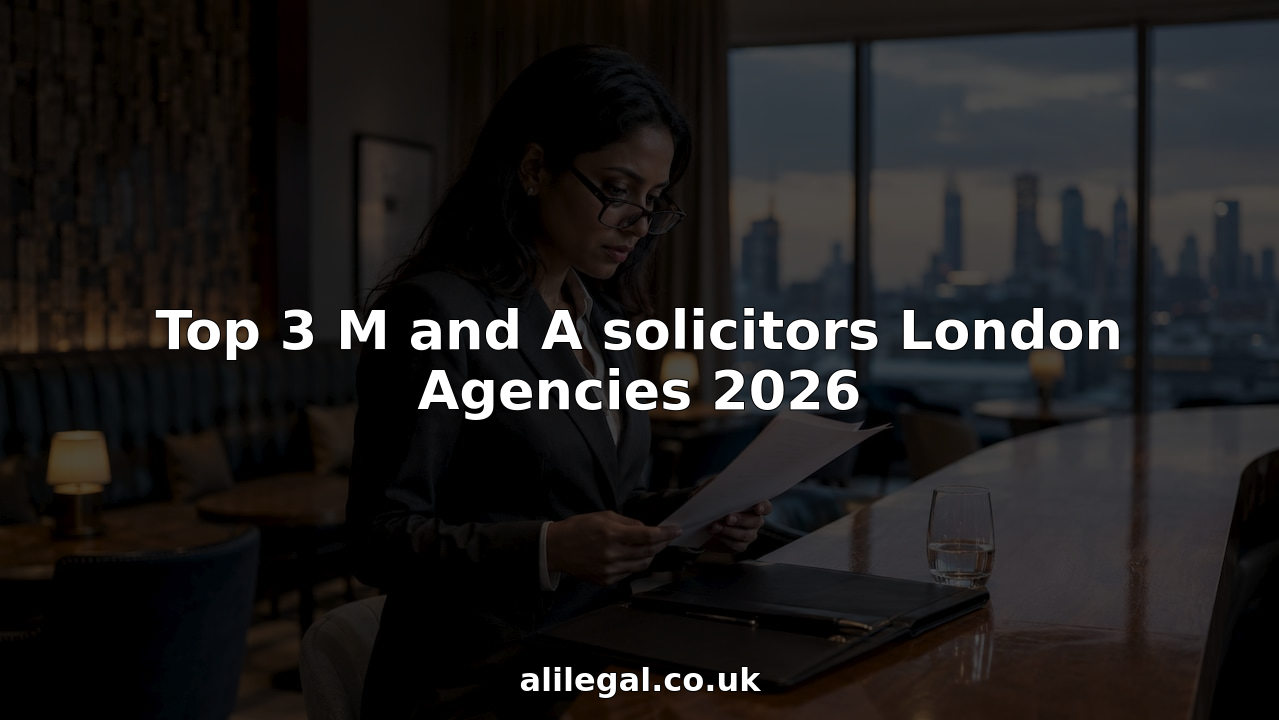 Lawyer reviewing merger documents in London office